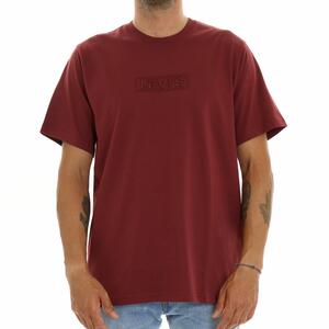 T-SHIRT LOGO LEVI'S ROSSO